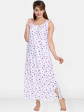 Be You Women Printed A-line Nightdress
