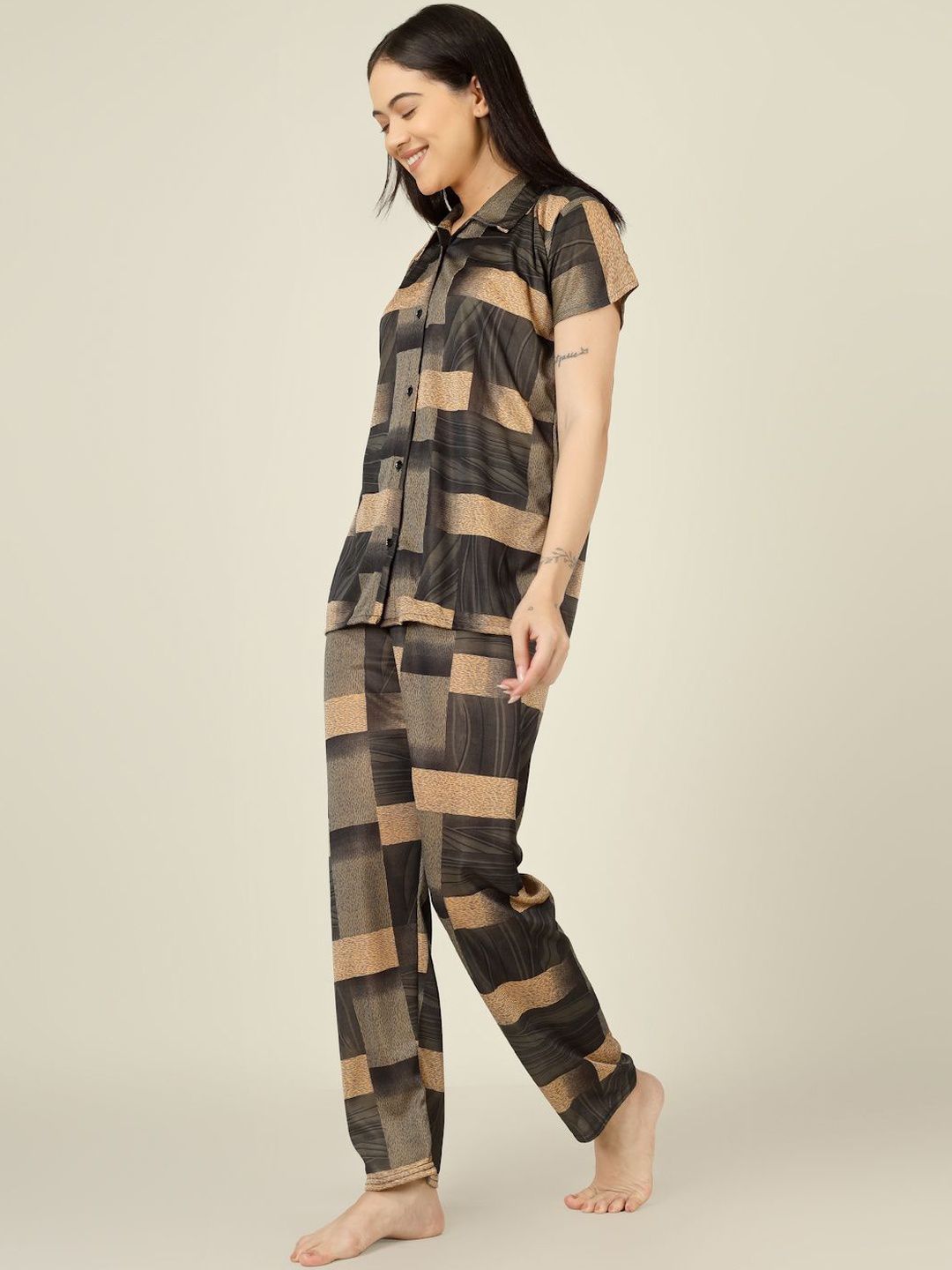 Women Printed Night suit
