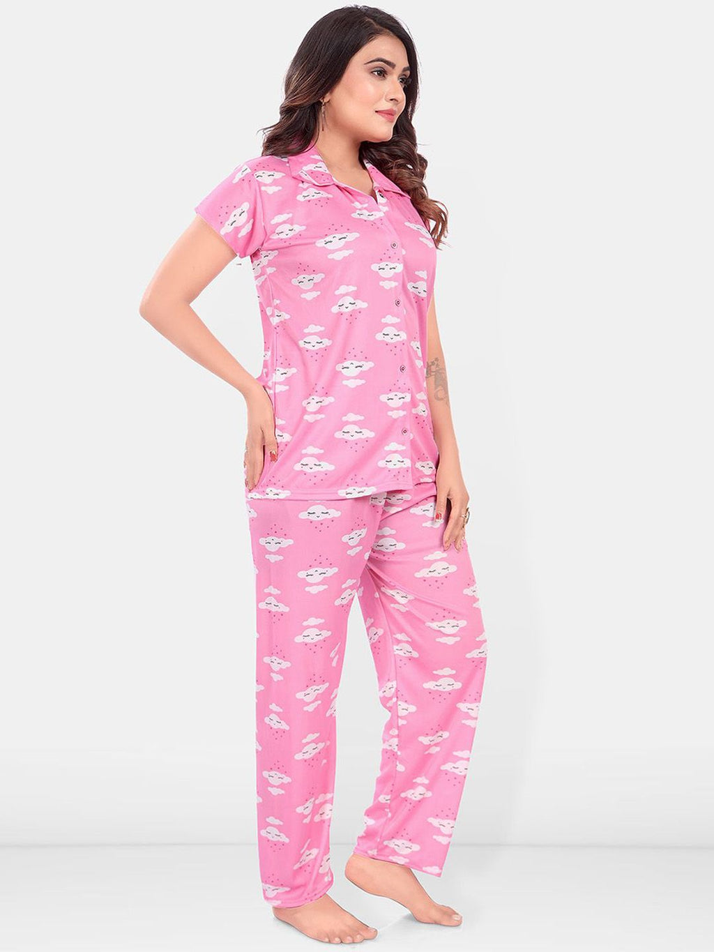 Women Printed Night suit