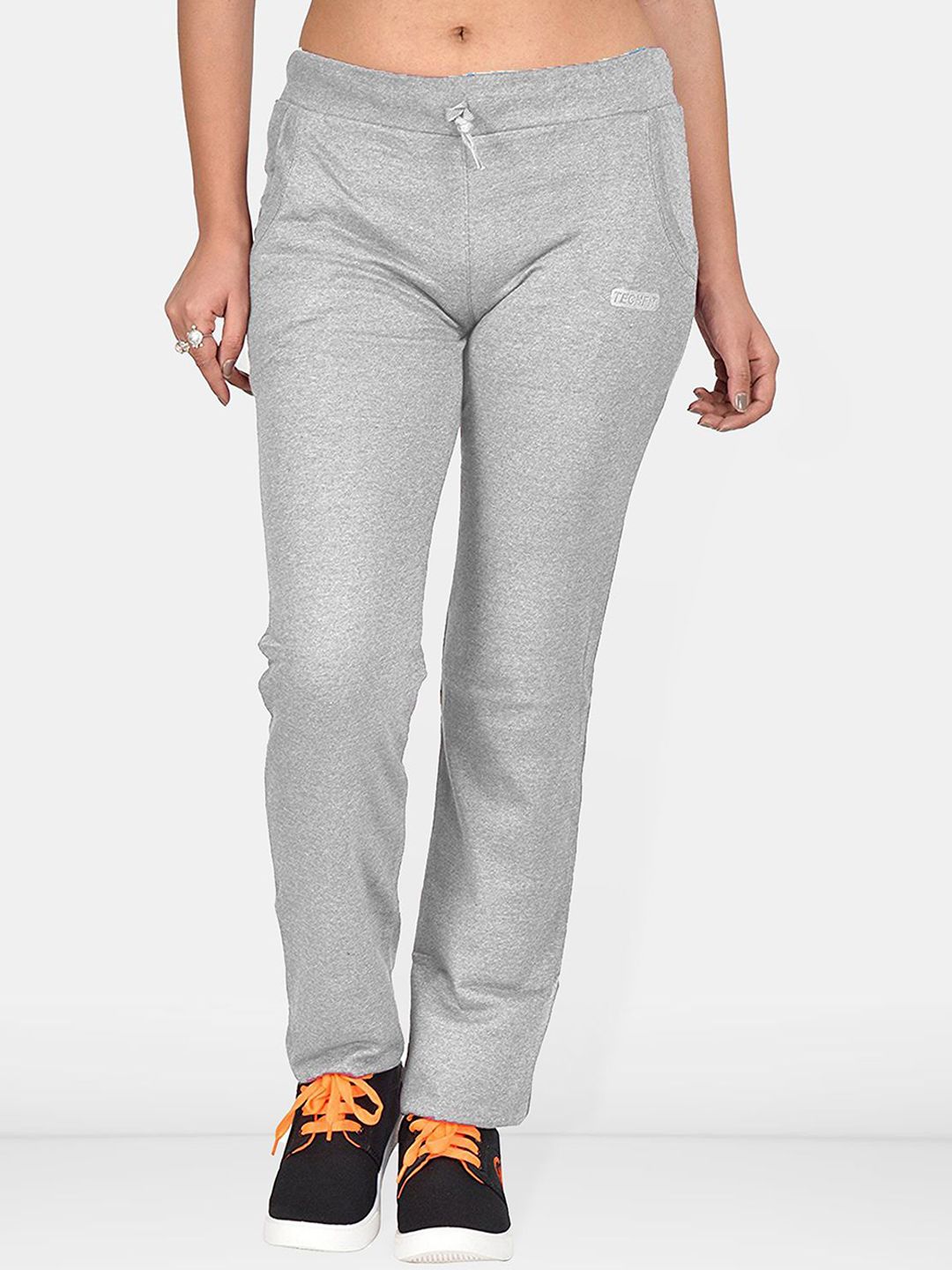 Be You Women Mid-Rise Relaxed-Fit Sports Track Pants