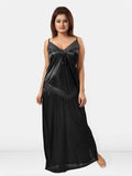 Be You Shoulder Straps Satin Maxi Nightdress