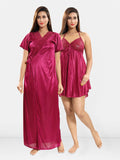 Be You Halter Neck Nightdress With Robe