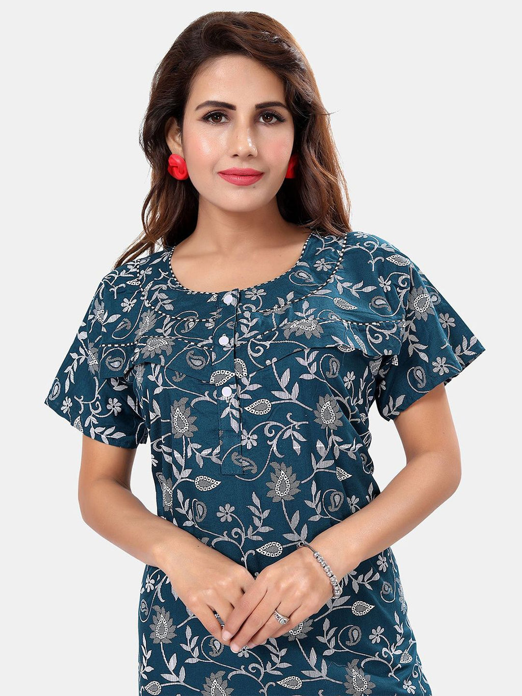 Printed Maxi Nightdress