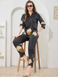 Be You Printed Top With Trousers Co-Ords