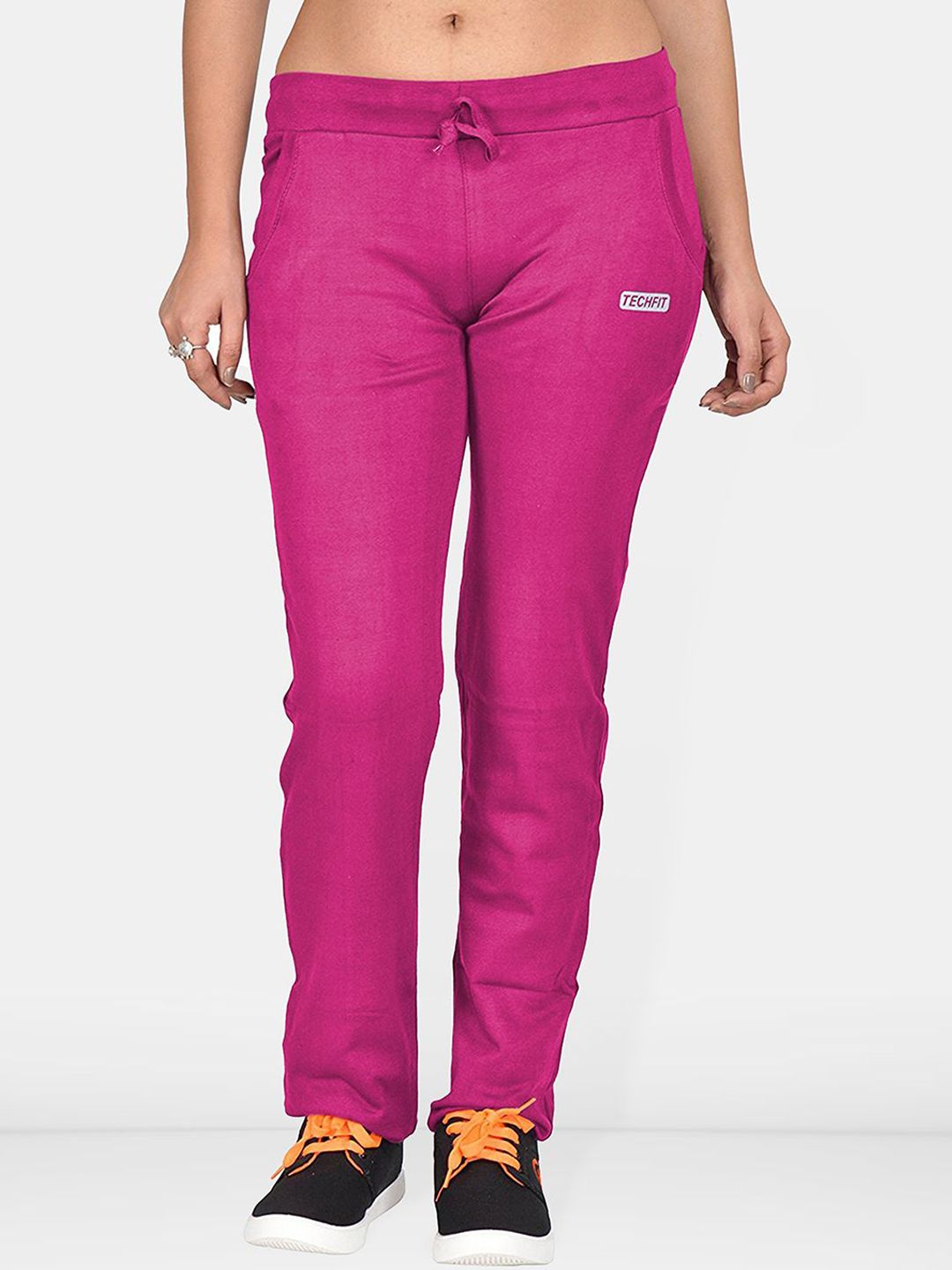 Be You Women Cotton Relaxed-Fit Track Pants