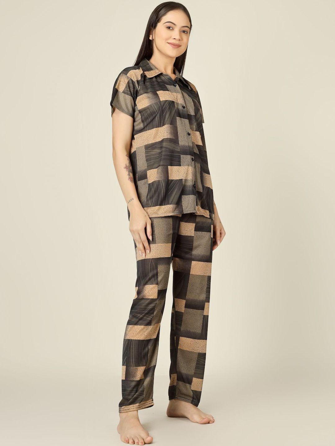 Women Printed Night suit