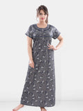 Be You Women Floral Printed Maxi Nightdress