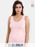 Be You Pack of 2 Cotton Tank Top