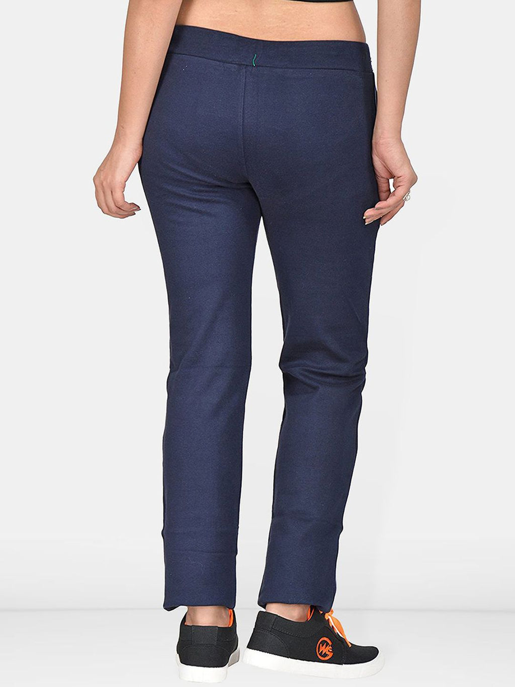 Women Cotton Mid-rise Track Pants