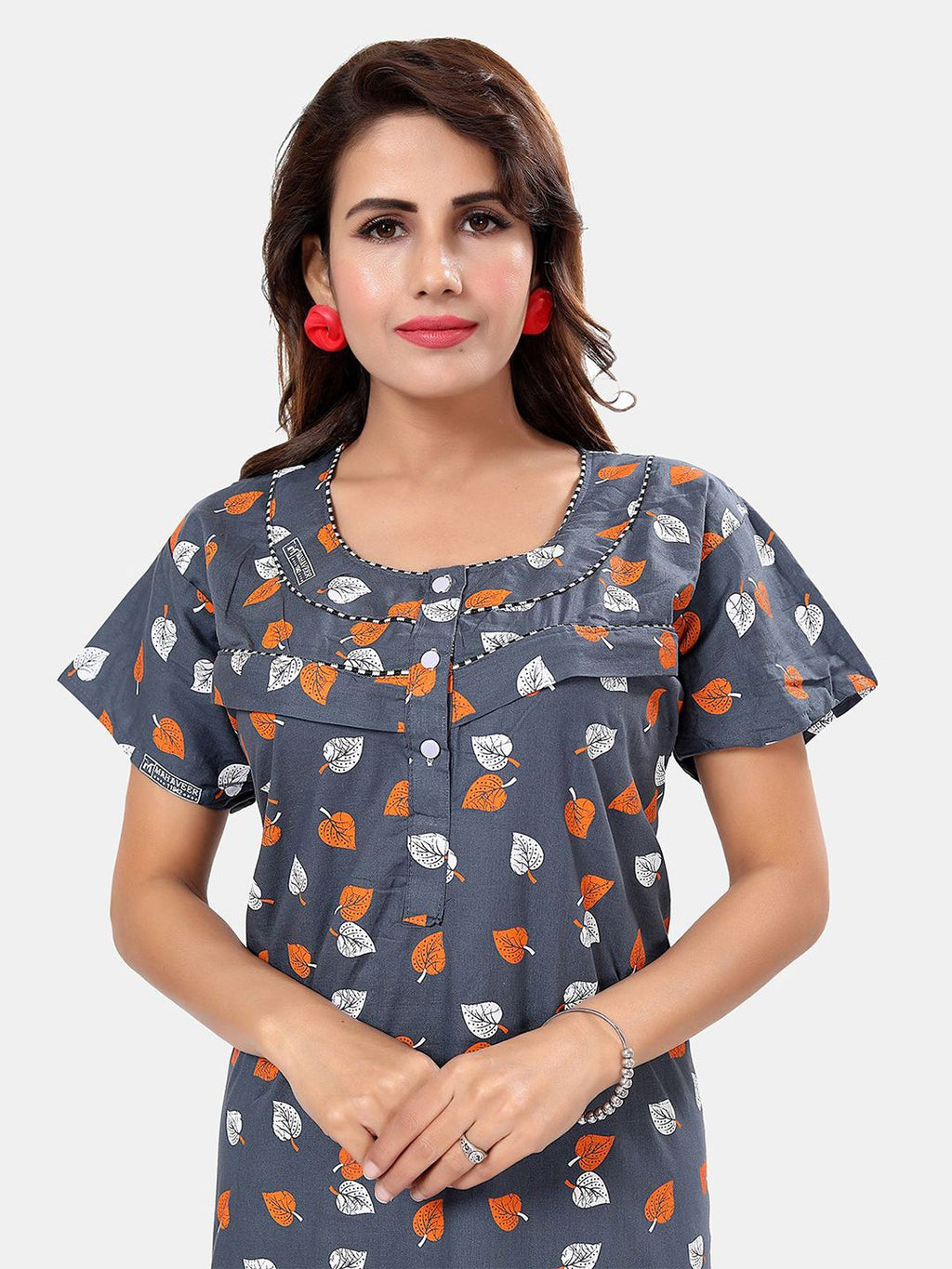 Printed Maxi Nightdress
